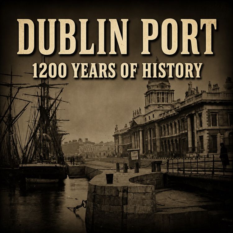 cover art for  Dublin Port Has Seen It All: 1,200 Years of History.