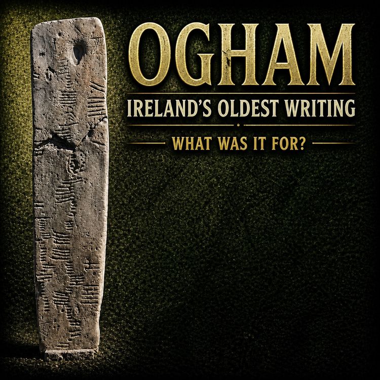 cover art for Ogham: The Mystery of Ireland’s Oldest Writing