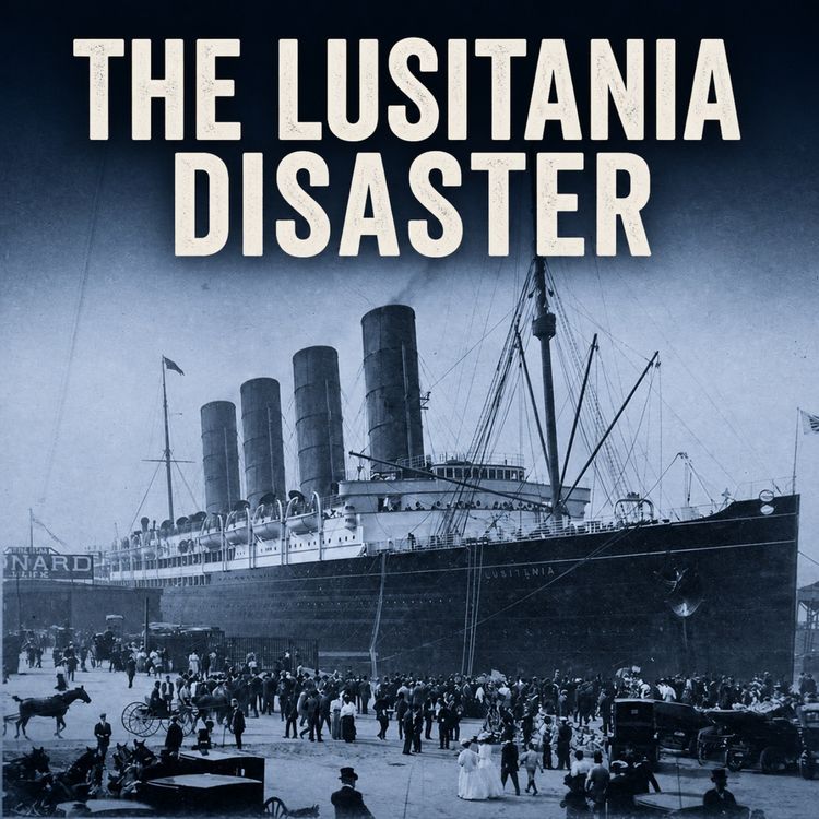 cover art for The Sinking of the Lusitania 