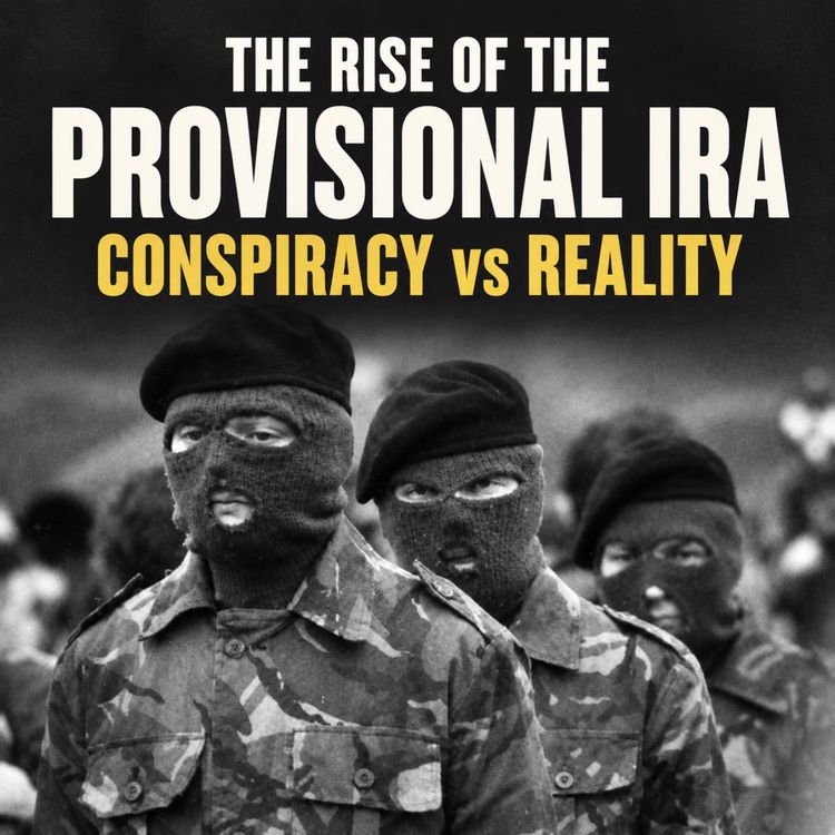 cover art for The Rise of the Provisional IRA: Conspiracy vs Reality