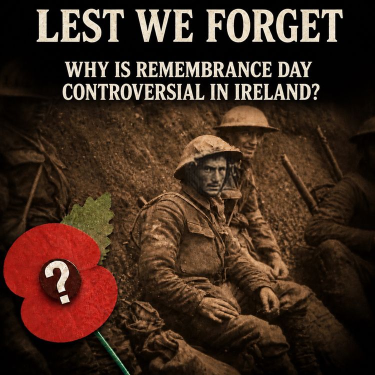 cover art for Lest We Forget: The Poppy & Remembrance Day in Ireland