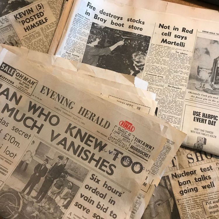 cover art for Nazi Loot & Soviet Spies - Ireland in the Summer of '63