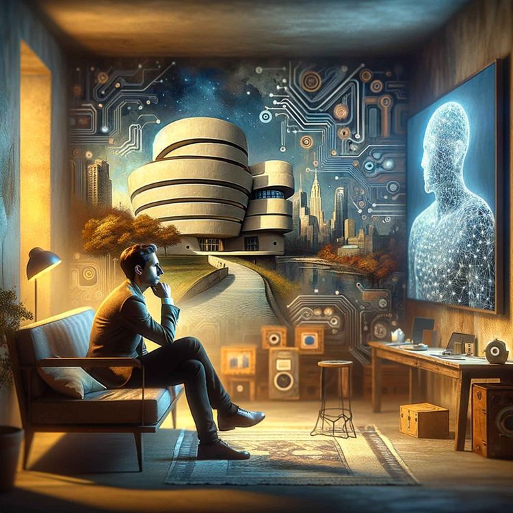 cover art for Reflektioner och Guggenheim