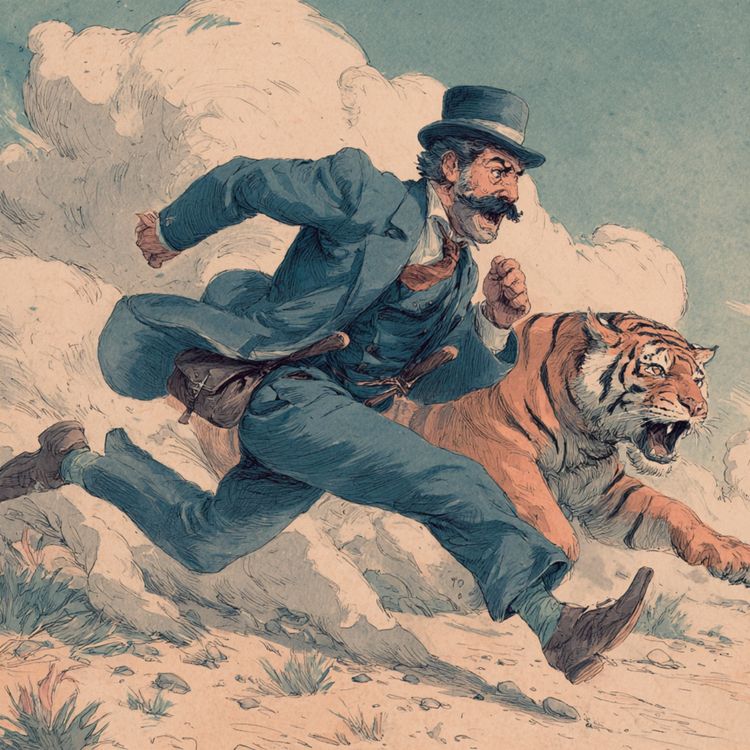 cover art for Den vilda tigerjakten