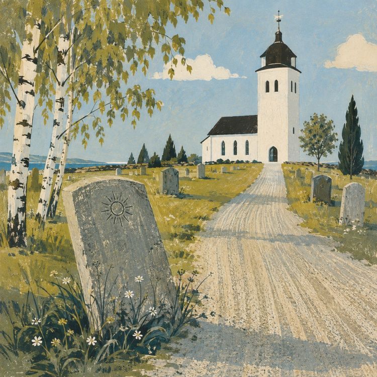 cover art for Kyrkogårdsvandring