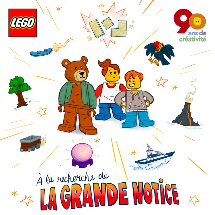 cover art for LEGO - Série Audio - A la recherche de la Grande Notice - Bande-annonce.