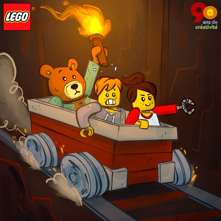 cover art for LEGO - Série Audio - A la recherche de la Grande Notice - Episode 3 - Le trésor englouti.
