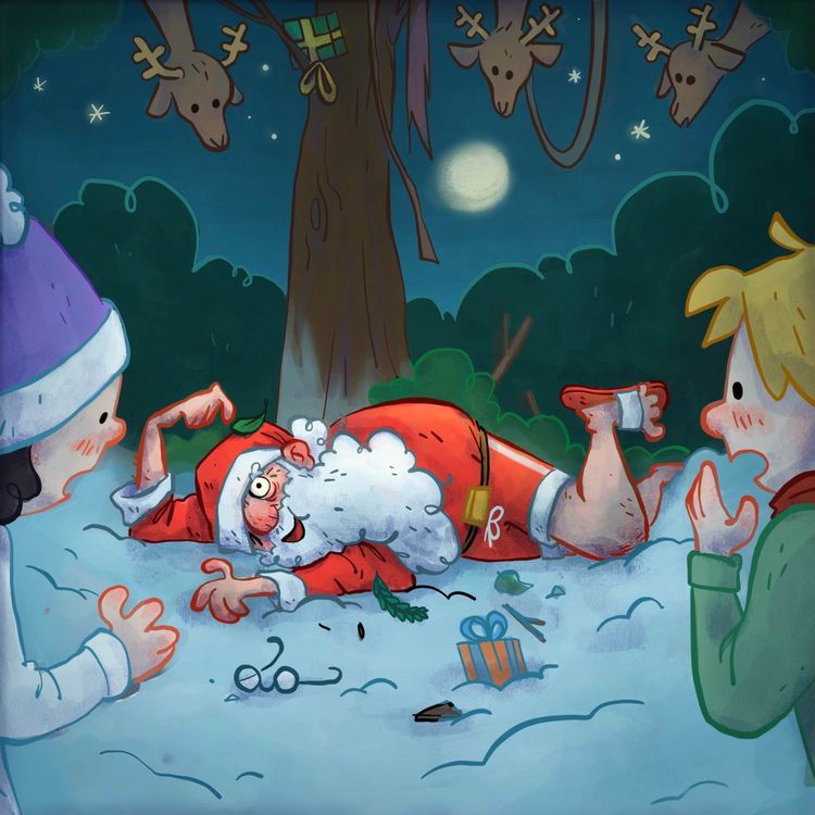 cover art for Le père Noël perd la boule