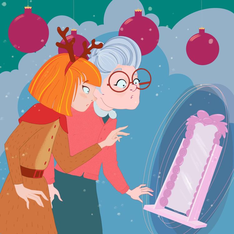 cover art for Le miroir transformateur - Zélie et les objets maléfiquement maudits - EP04 - histoire de Noël