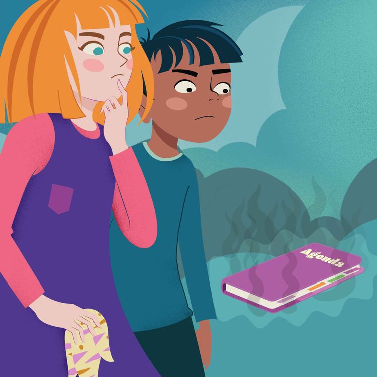 cover art for L'agenda n'importe quoi -  Zélie et les objets maléfiquement maudits - EP08