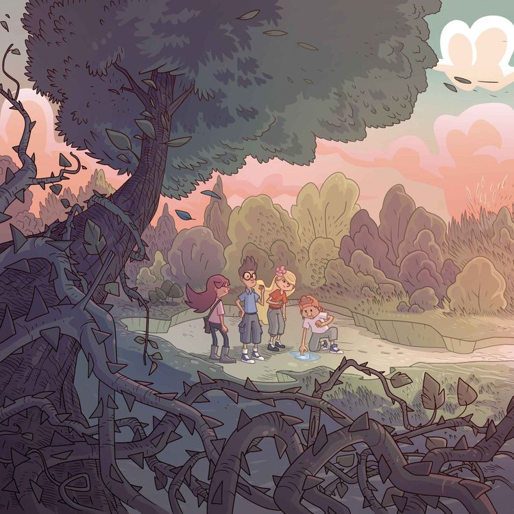 cover art for L'étang de la page blanche - un été incroyable