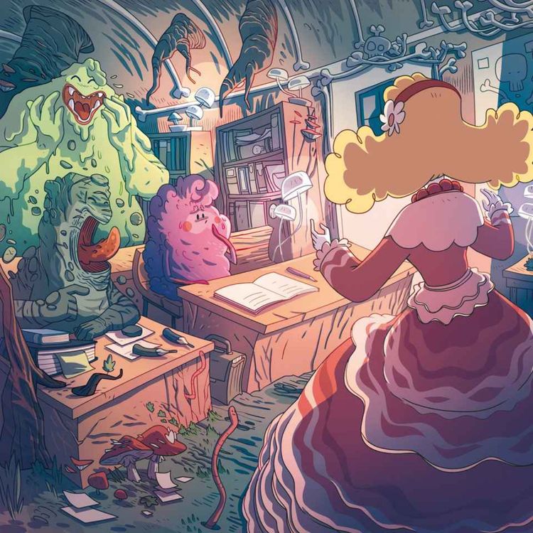 cover art for L'école d'épouvante - une histoire d'Halloween 👻🎃💀