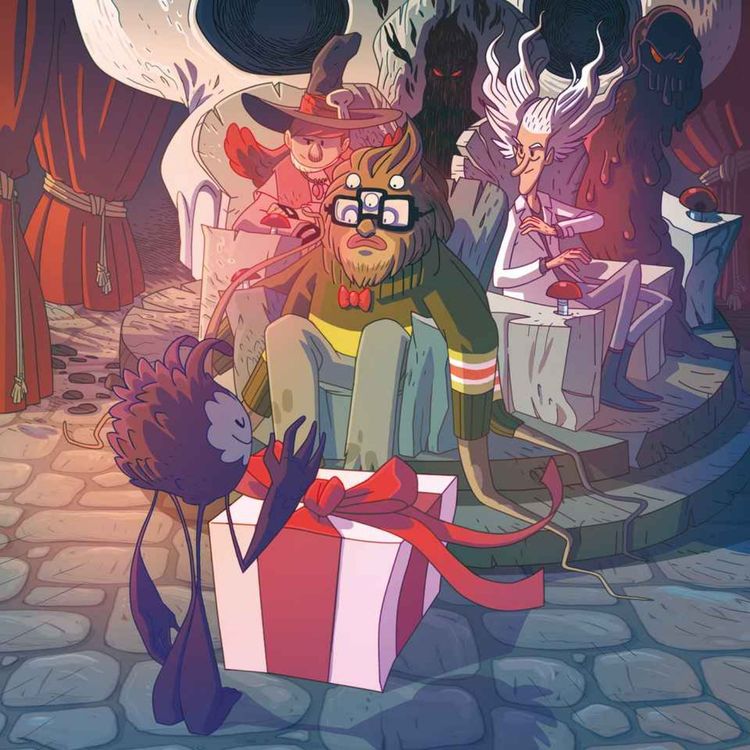 cover art for Les méchants de Noël - le concours du pire cadeau