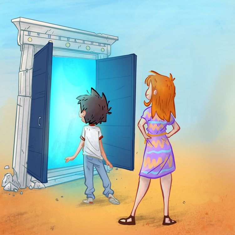 cover art for L'ouvreur de portes - EP02 - La porte Antique
