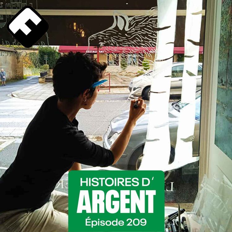 cover art for Aline l'artiste et sa relation à l'argent "chargée d'ambivalences"