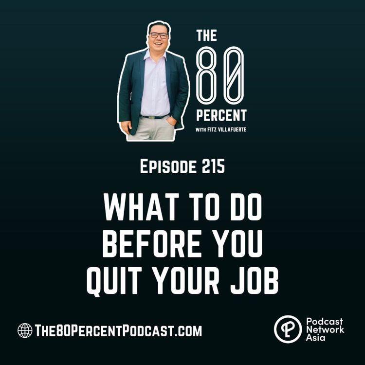 cover art for What To Do Before You Quit Your Job