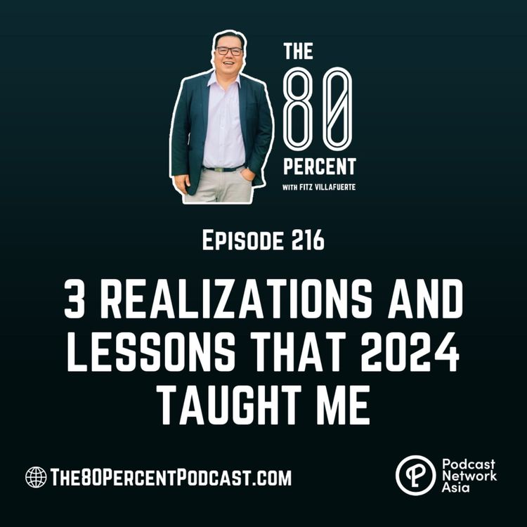 cover art for 3 Realizations and Lessons That 2024 Taught Me