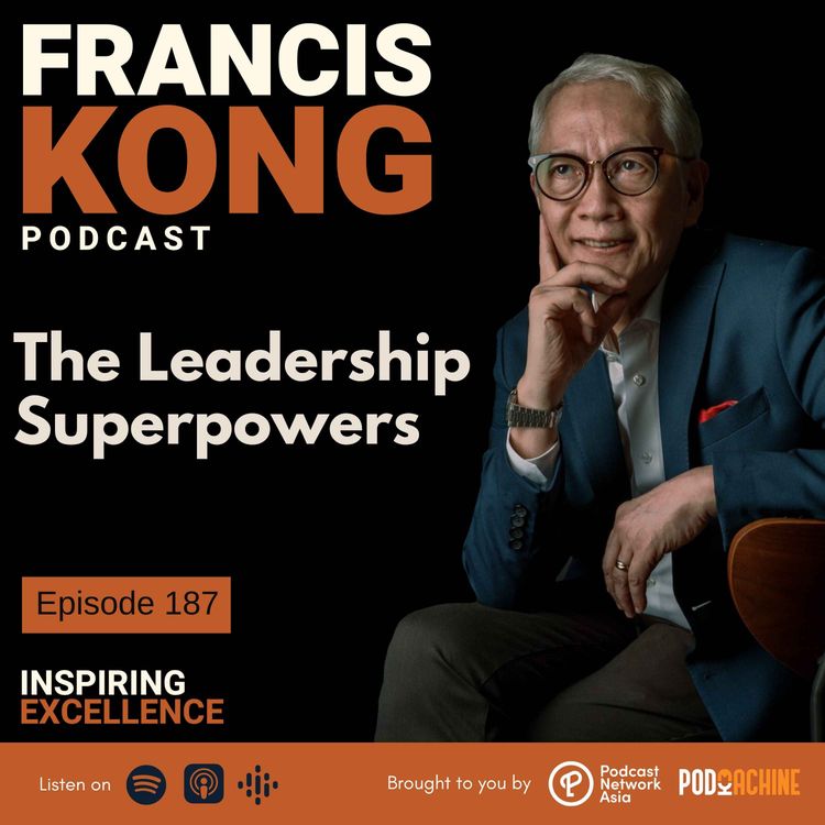 cover art for Episode 187: The Leadership Superpowers