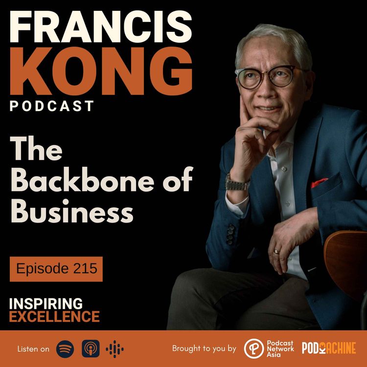 cover art for Episode 215: The Backbone of Business