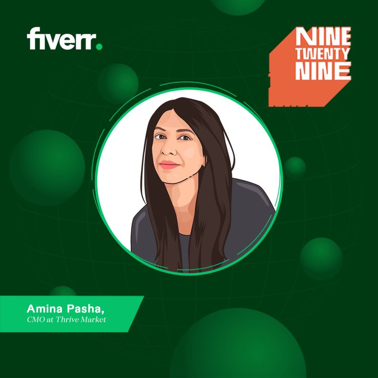 cover art for Amina Pasha on ‘How to market a mission-based brand’ 