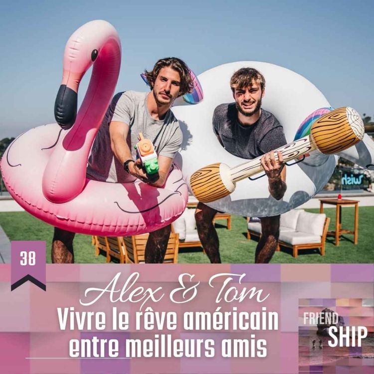 cover art for Alex & Tom (AT Frenchies) : Vivre le rêve américain entre meilleurs amis