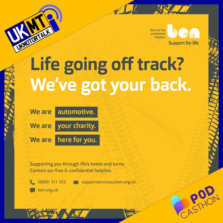 cover art for PODCASTHON Special 2026 - Ben - The charity supporting the people of the Automotive industry