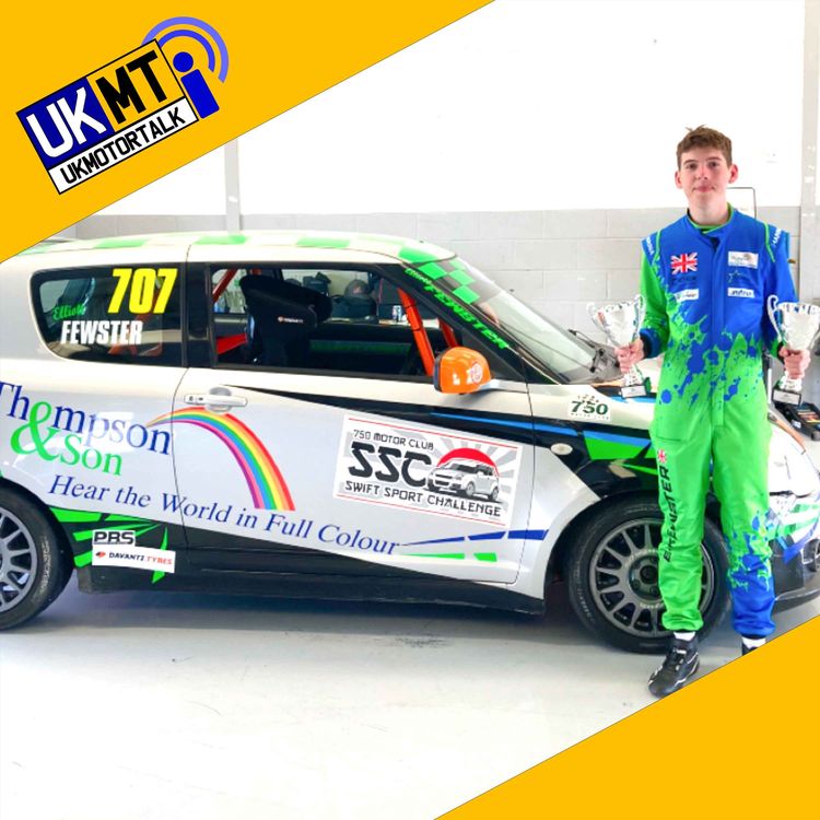 cover art for Elliott Fewster - 2025 BTRDA Rallycross Junior Champion - with Jules McBride