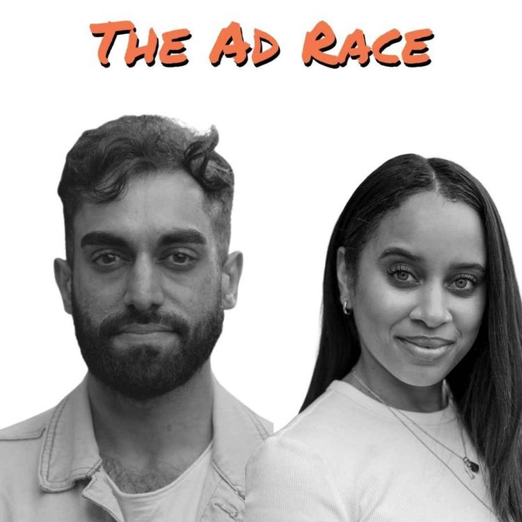 cover art for The Ad Race with Sheeraz Gulsher: From Stumbling Into Comms to Building a Movement