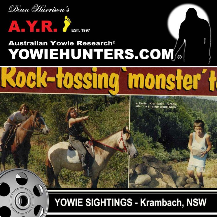cover art for Yowie Sighting at Krambach, New South Wales 1992
