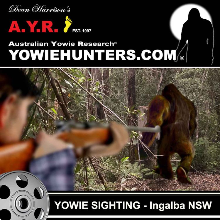 cover art for Yowie Sighting at Ingalba, New South Wales 1993