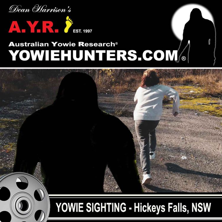cover art for Yowie Sighting at Hickey's Falls, New South Wales - 2010