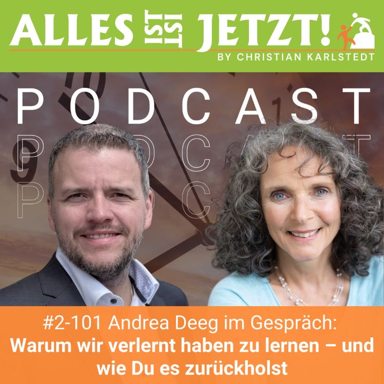 cover art for #2-101 Warum wir verlernt haben zu lernen – und wie Du es zurückholst | Andrea Deeg