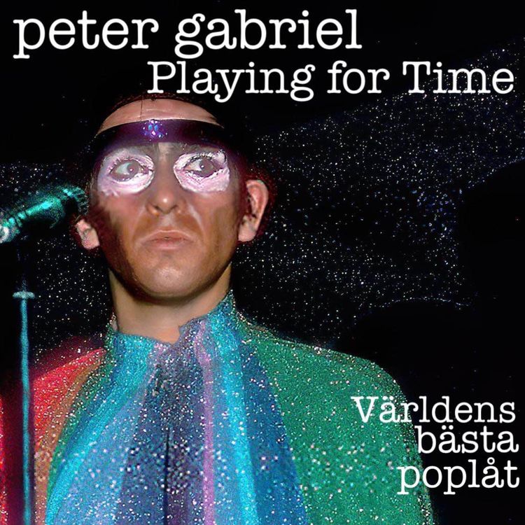 cover art for Playing for Time tillsammans med Peter Gabriel