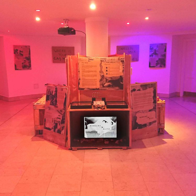 cover art for Memoirs of the Blitz at Bentley Priory