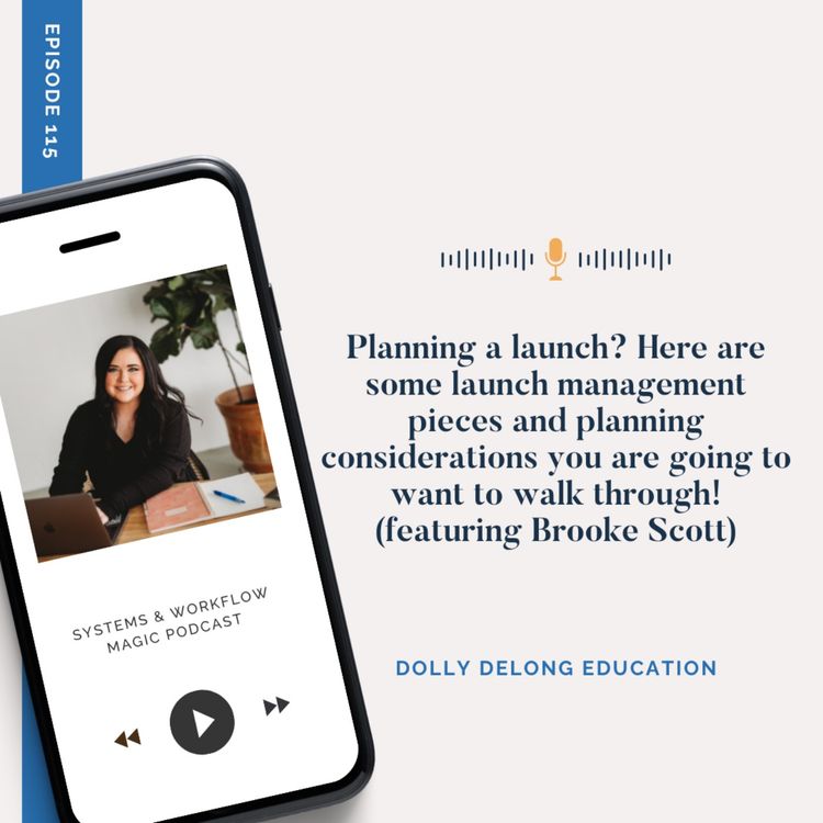 cover art for 115: Launch Management and Launch Planning Tips From Brooke Scott