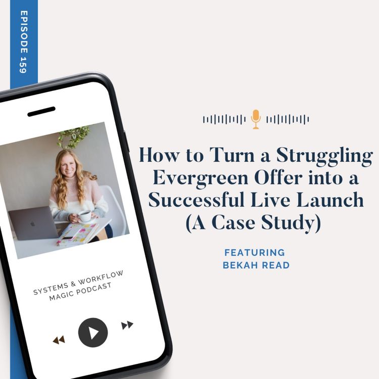 cover art for Case Study: How Bekah Read Successfully Pivoted to a Profitable Live Launch Strategy