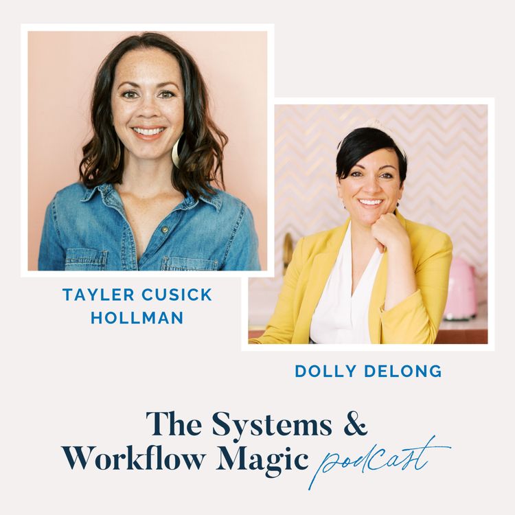 cover art for How To Create A System For Marketing Your Small Business (Replay) Featuring Tayler Cusick Hollman of Enji