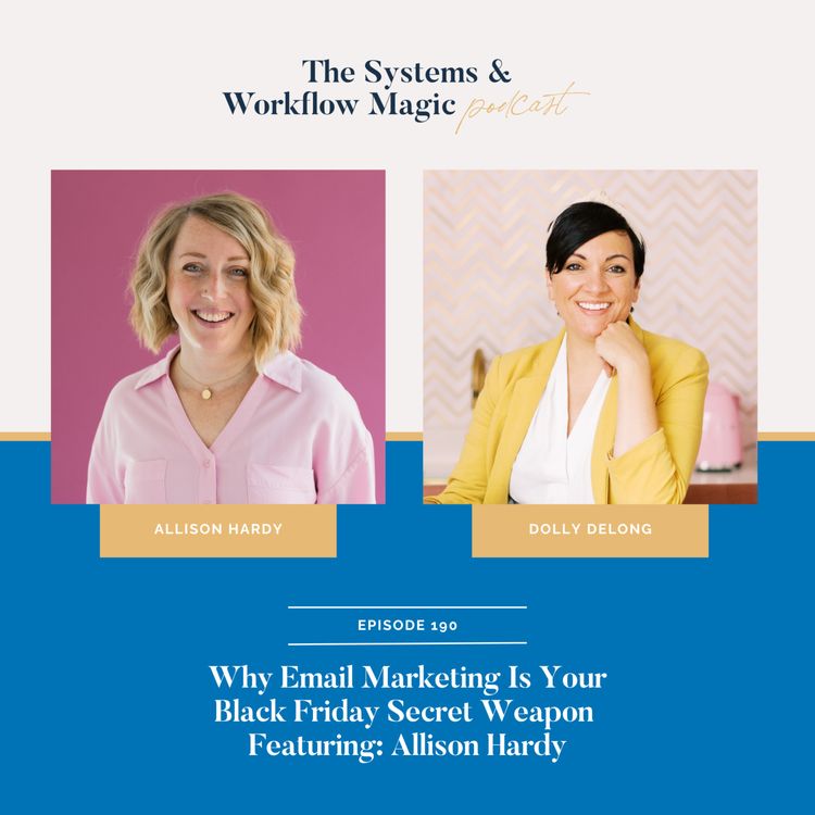cover art for Black Friday Launch Prep: How Email Marketing Drives Q4 Sales w/ Allison Hardy