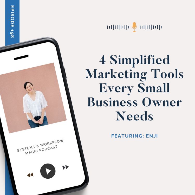 cover art for 4 Simplified Marketing Tools Every Small Business Owner Needs (Featuring Enji)