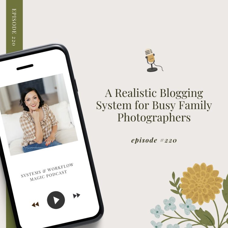 cover art for A Realistic Blogging System for Busy Family Photographers