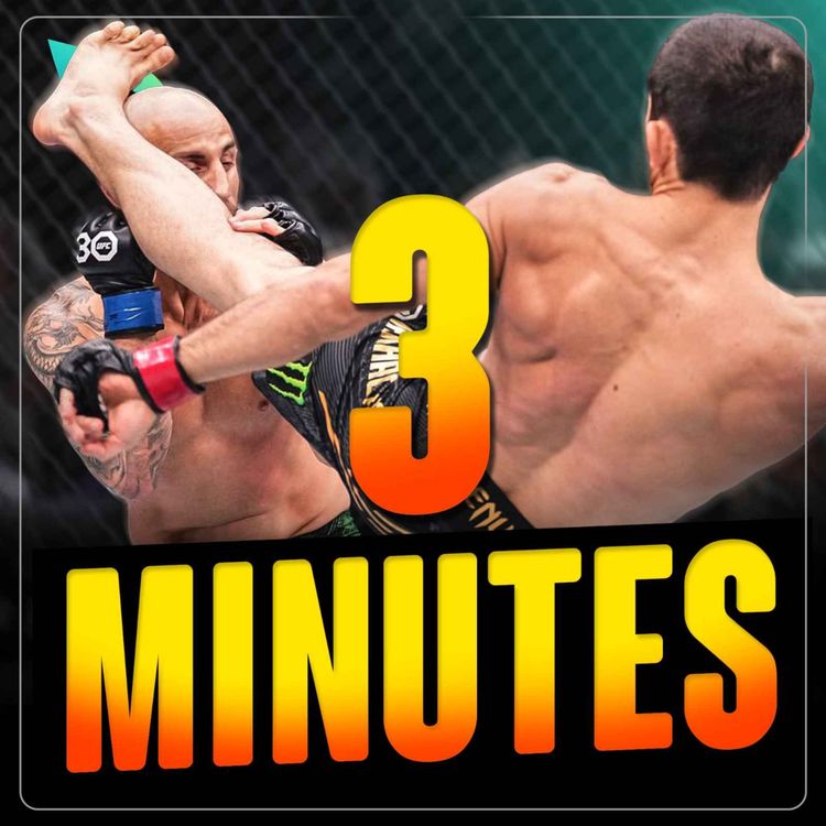 cover art for UFC 294 Islam Makhachev met KO Alexander Volkanovski en 3 MINUTES