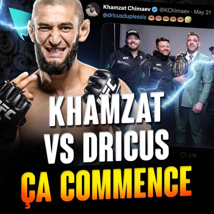 cover art for Dricus Du Plessis vs Khamzat Chimaev : ça préchauffe