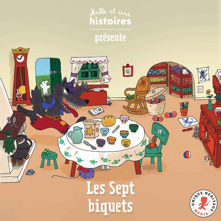 cover art for Les sept biquets