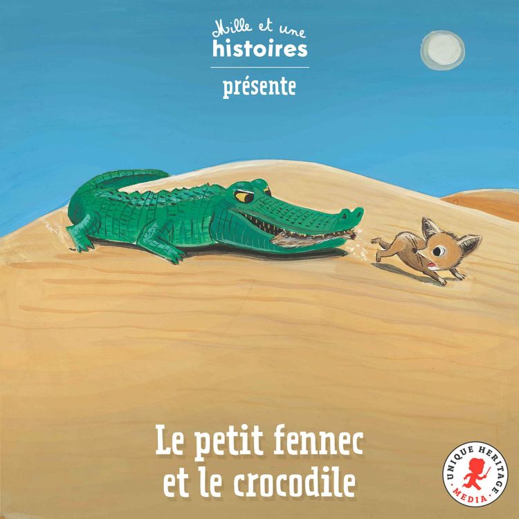 cover art for Le petit fennec et le crocodile