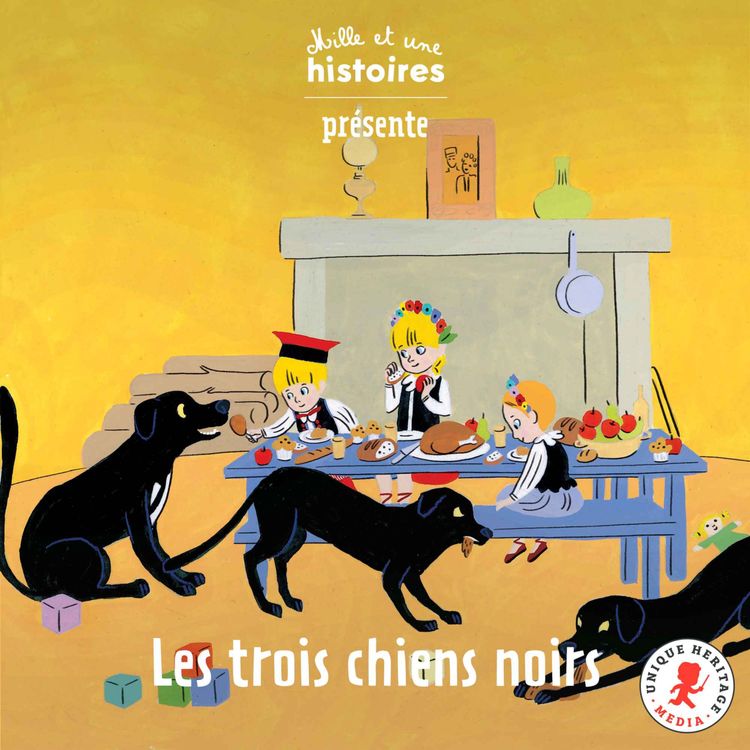 cover art for Les trois chiens noirs