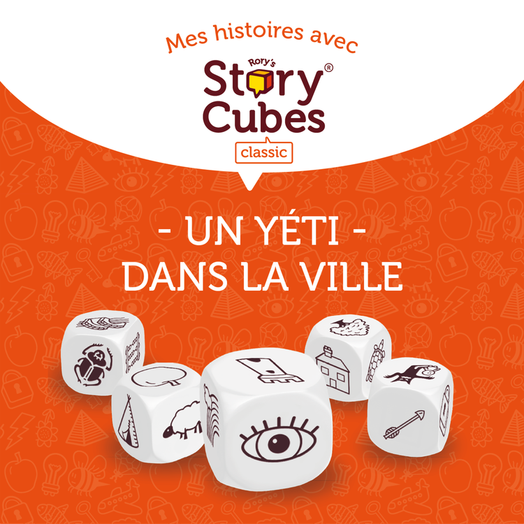cover art for Un Yéti dans la ville - Mes histoires avec Rory's Story Cubes !