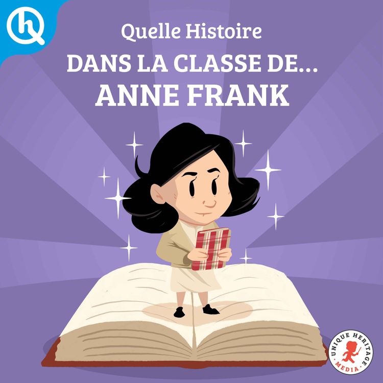 cover art for Dans la classe de, Anne Frank