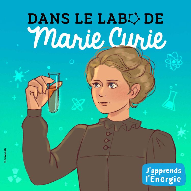 cover art for Dans le laboratoire de, Marie Curie