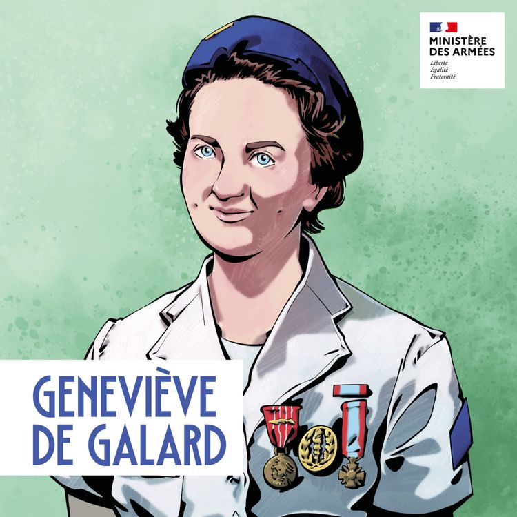 cover art for Geneviève de Galard