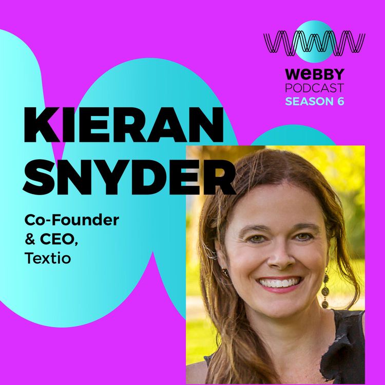 cover art for S6 EP 3: Working with Words featuring Textio’s Kieran Snyder